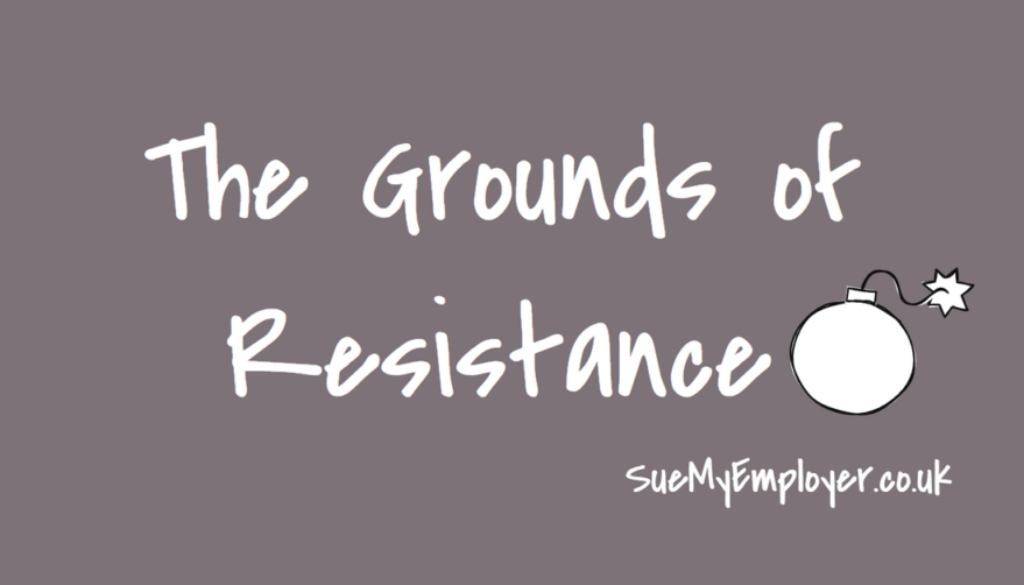 how to respond to ET3 grounds of resistance